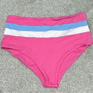 LSPACE Portia Stripe Bikini Bottom
